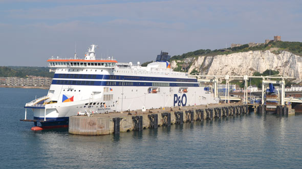 p&o calais dover